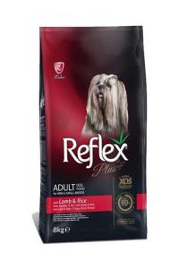 Reflex Plus Mini ve Küçük Irk Kuzulu ve Pirinçli Köpek Maması 8 Kg (26/15)