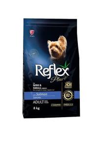Reflex Plus Mini ve Küçük Irk Somonlu Yetiişkin Köpek Maması 8 Kg (26/15)