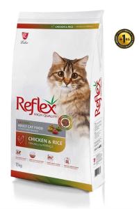 Reflex Tavuklu Renkli Taneli Yetişkin Kedi Maması 15 +1 Kg
