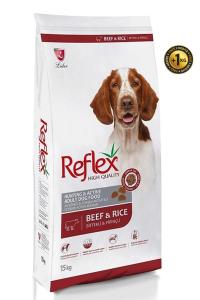 Reflex Yüksek Enerjili, Biftekli Yetişkin Köpek Maması 15 + 1 Kg