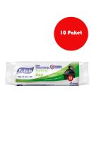 10 Adet Eko Endüstriyel Battal  Boy  75 x 90 cm Çöp Torbası - P301-10