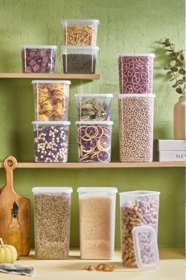 12 li Royal Kare Saklama Kabı Seti (0,60 - 1,2 - 1,75 Litre) 1119_04 