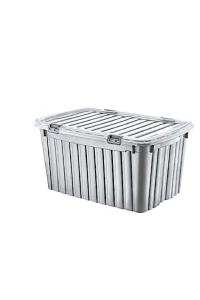 120 Litre Mega Multi Box Gri Renkli Saklama Kutusu - E-523-2