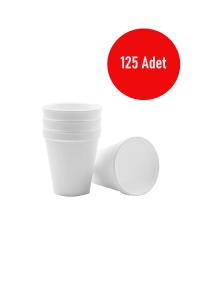 125 Adet 250 ml Köpük Bardak - MTRS008_125