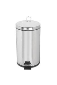 16 Litre Krom Pedallı Çöp Kovası - 3700-316
