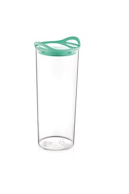 2,2 Litre Plastik Şeffaf Kavanoz - 1906