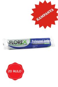 20 Rulo Florex  Profesyonel Jumbo Çöp Torbası C Katlama - 515