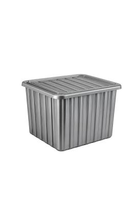 23 Litre Üniversal Kapaklı Plastik Saklama Kutusu