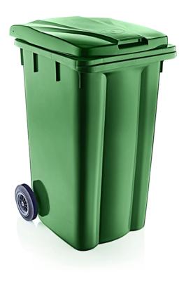 240 Litre Tekerlekli Plastik Çöp Konteyneri