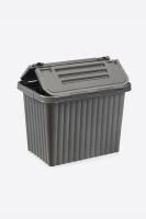 26 Litre  Plastik Derin Split Box  Saklama Kutusu Antrasit