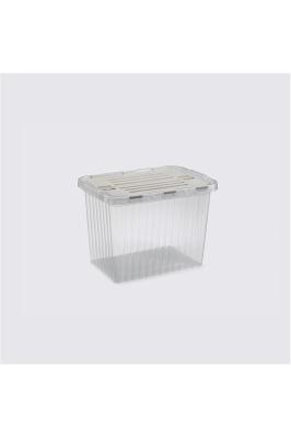 26 Litre  Plastik Derin Split Box Şeffaf Saklama Kutusu