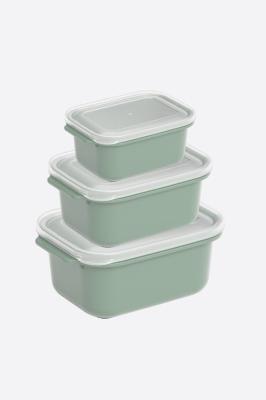 3'lü Dikdörtgen Easy Keep Saklama Kabı (500,1000,2000 ml)