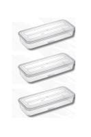3 Adet Deepfreezer Organizer Saklama Kabı 1,18 Litre - 1116_05_3
