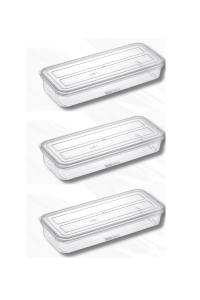 3 Adet Deepfreezer Organizer Saklama Kabı 1,18 Litre - 1116_05_3