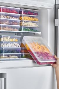 3 Adet Deepfreezer Organizer Saklama Kabı 2,4 Litre - 1116_06_3