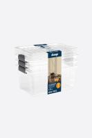 3 Adet Lock&Keep Box 1,75 Litre Plastik Saklama Kutusu - 33181