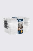 3 Adet Lock&Keep Box 2,2 Litre Plastik Saklama Kutusu - 33172