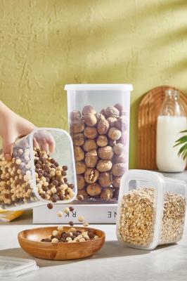 Bursev 3 Adet Royal Dikdörtgen Plastik Saklama Kutusu 2,2 Litre - 1109_06