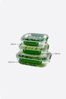 3 Parça Master Sızdırmaz Dikdörtgen Set (565-975-1675 ml)- 30846