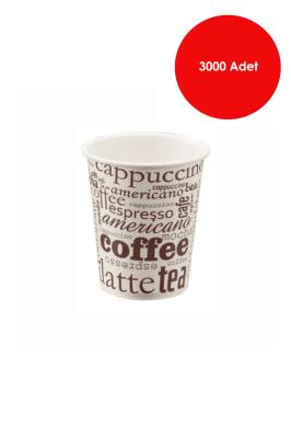 3000 Adet 4 oz Sıcak Karton Bardak -MTRS023