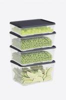 4 Parça Smart Modüler Set (1100 ml, 2x1650 ml, 2100 ml ) - 60012