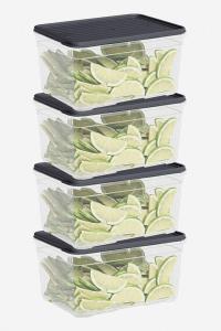 4 Parça Smart Saklama Kabı Set (4 x 2100 ml) - 60019