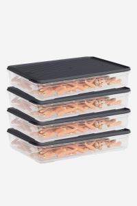 4 Parça Smart Saklama Kabı Set (4 x 2200 ml