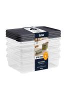 4 Parça Smart Saklama Kabı Set (4 x 2200 ml