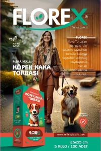 5 Adet Pudra Kokulu Köpek Kaka Torbası 5li Kutu - K101