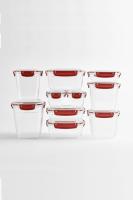 5 Parça Master Dikdörtgen Set (310-565-975-1675-2725 ml) - 30849