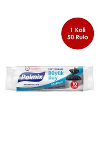 50 Adet Büyük  Boy 65 x 80 cm Çöp Torbası - P103