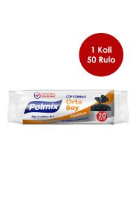 50 Adet Orta  Boy 55 x 60 cm Çöp Torbası - P102
