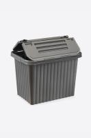 50 Litre  Plastik Derin Split Box Saklama Kutusu - Antrasit