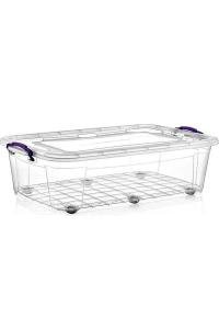 60 Litre Tekerlekli MAXI  Multi Box Saklama Kutusu - E-514