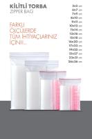 600  Adet 13 x 16 cm Kilitli Torba - F-1022