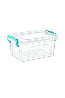 7,5 Litre Dikdörtgen Şeffaf Plastik Saklama Kutusu -2270