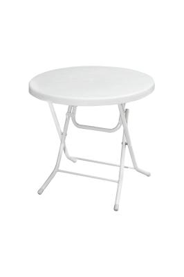 75 cm Yuvarlak Katlanır Plastik Masa - GFM205W5