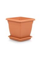 9 Litre Villa Kare Saksı Takımı  - VK2