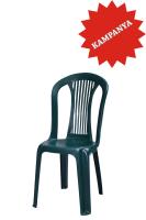 Agosto Yeşil Plastik Bahçe Sandalye - GF-188