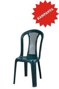 Agosto Yeşil Plastik Bahçe Sandalye - GF-188