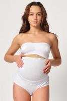 Beyaz Cotton Hamile Karın Destekleyici Slip -2825W