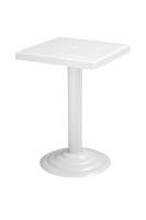 Beyaz Plastik 45 X 45 cm Uzun  Sehpa - GF402A