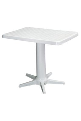 Beyaz Plastik Piknik Masası 85x60 cm - GF210