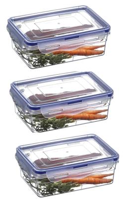 Bursev 3 Adet 750 ml Sızdırmaz Derin Saklama Kabı 1146_01_3