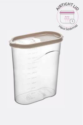 Bursev 5,8 Litre Royal Plastik Erzak Kabı - 1111 05