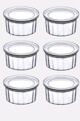 Bursev 6 Adet Crystal 0,33 Litre Plastik Saklama Kutusu - 1109_20