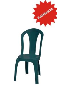 Camelia Yeşil Renk Plastik Bahçe Sandalye - GF-196
