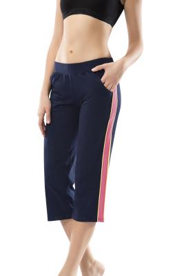 Derya Kurşun Cepli Kadın Kapri Tayt 0536