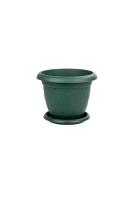 Damla Yuvarlak Plastik Saksı 5  Litre - D006