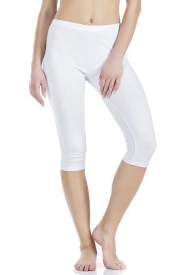 Derya Kurşun  Kadın Lastikli Beyaz Kısa Tayt 411